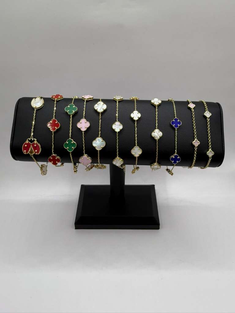 Color Clover Bracelets
