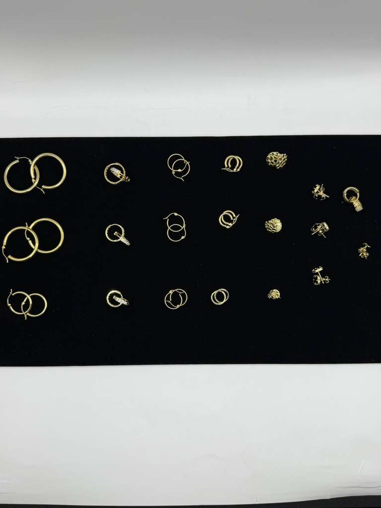 Gold Hoop Earrings